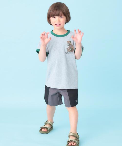 SHOO・LA・RUE(シューラルー)の「【100-150cm】バイカラーショートパンツ(その他パンツ・キッズ・ダークブラウン系4/ブラック系4・11/10/15 /14/13/12)」の15枚目の写真
