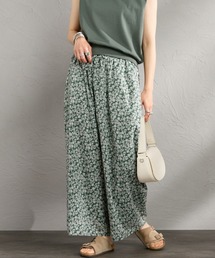 soil（ソイル）の「[SOIL/ソイル] コットンボイル 2トーンフラワープリント ワイドイージーパンツ（その他パンツ）」