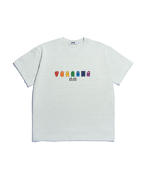 NOT NEW（ナットニュー）の「Rainbow Friends T-Shirt Pistachio（Tシャツ/カットソー）」