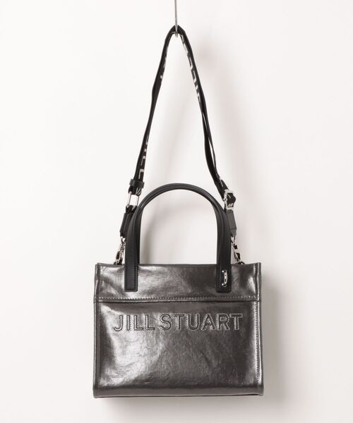 JILL STUART（ジルスチュアート）の「JILL STUART(ジル スチュアート)　フローズン　トート（トートバッグ・レディース・ピンク/ブラック/シルバー・FREE）」の3枚目の写真