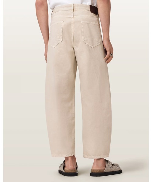 ALLSAINTS(オールセインツ)の「ORBIT BARREL LEG DENIM JEANS | ORBIT バレル レッグ デニム ジーンズ(デニムパンツ・メンズ・ホワイト系その他・30/31/32/28)」の6枚目の写真