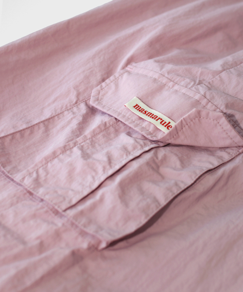MASMARULEZ APPAREL（マスマルールズ アパレル）の「[SET] Essential Two Way Light Windbreaker Set-Up_Indie Pink（ナイロンジャケット・レディース・ピンク系その他・ONE SIZE）」の6枚目の写真