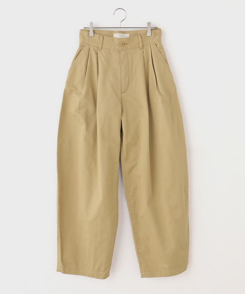 plage(プラージュ)の「Barrel Chinos パンツ(チノパンツ・レディース・アイボリー/ベージュ・34/36/38)」の18枚目の写真