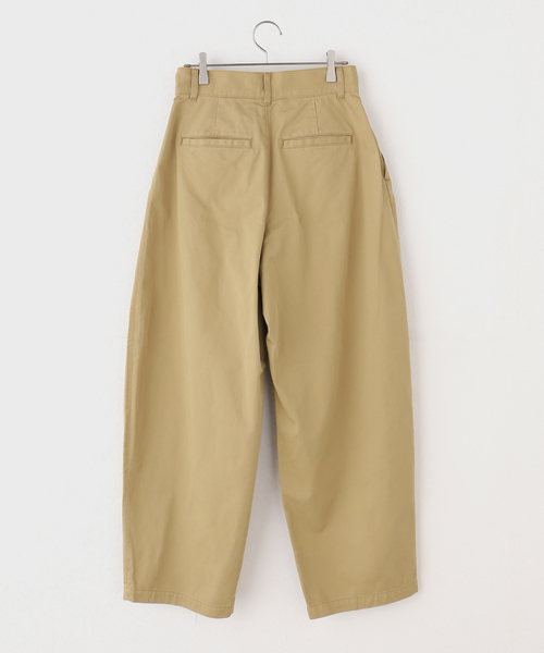 plage(プラージュ)の「Barrel Chinos パンツ(チノパンツ・レディース・アイボリー/ベージュ・34/36/38)」の19枚目の写真