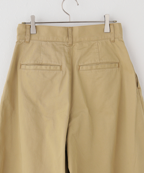 plage(プラージュ)の「Barrel Chinos パンツ(チノパンツ・レディース・アイボリー/ベージュ・34/36/38)」の21枚目の写真