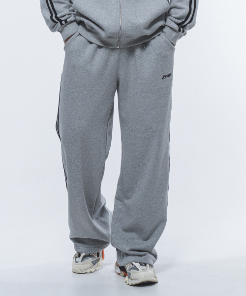 PHYSICAL GARMENTS（フィジカルガーメンツ）の「P2459 ヘビーラインワイドパンツ [2 COLOR]（スウェットパンツ・メンズ・ブラック/グレー・XX-LARGE/X-LARGE/LARGE/MEDIUM）」の5枚目の写真