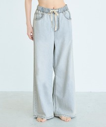 coca（coca）（コカ）の「サマーデニムワイドパンツ（デニムパンツ）」