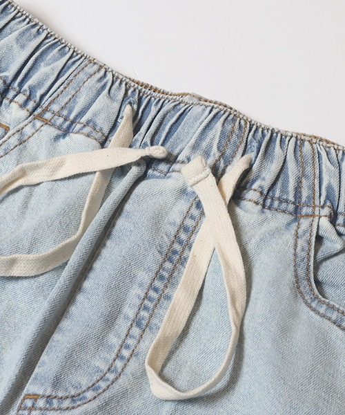 coca(coca)(コカ)の「サマーデニムワイドパンツ(デニムパンツ・レディース・ライトブルー/ブルー・L/S/M)」の20枚目の写真