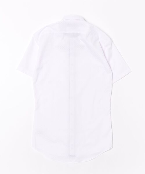 TOKYO SHIRTS(トウキョウシャツ)の「【超形態安定】【吸水速乾】 形態安定ノンアイロン ボタンダウン 半袖ビジネスワイシャツ(ビジネスシャツ・メンズ・ピンク・首回り37cm/首回り39cm/首回り41cm/首回り42cm/首回り43cm)」の7枚目の写真