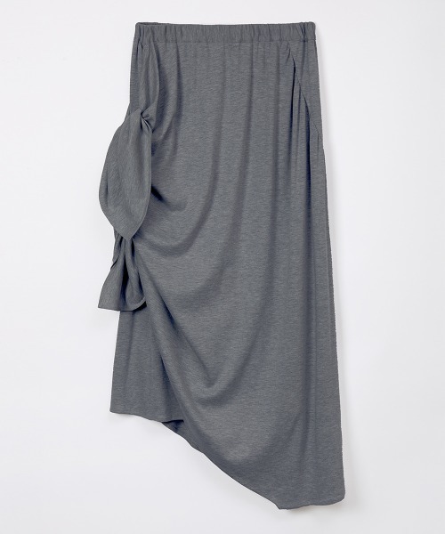 leinwande（ラインヴァンド）の「【leinwande】26SS新作 Scarf Skirt（スカート・レディース・LT.Gray/White/Black・ONE SIZE）」の9枚目の写真