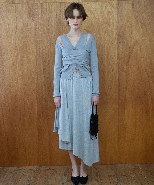 leinwande（ラインヴァンド）の「【leinwande】26SS新作 Scarf Skirt（スカート・レディース・LT.Gray/White/Black・ONE SIZE）」の15枚目の写真