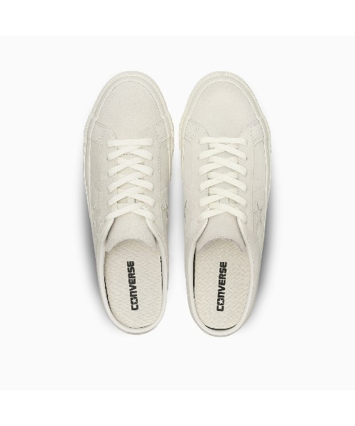 CONVERSE(コンバース)の「CONVERSE ONE STAR SUEDE MULE(コンバース ワンスター スエード ミュール)(モカシン/デッキシューズ・メンズ・ブラック系/オフホワイト/ブラウン・27cm/26cm/26.5cm/25cm/25.5cm/27.5cm/28cm/29cm)」の21枚目の写真