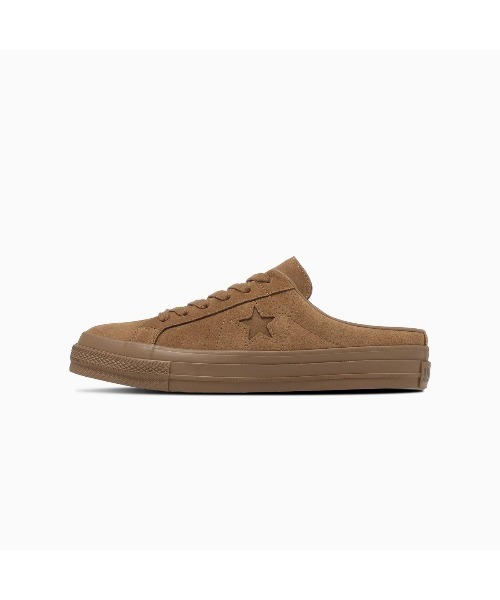 CONVERSE(コンバース)の「CONVERSE ONE STAR SUEDE MULE(コンバース ワンスター スエード ミュール)(モカシン/デッキシューズ・メンズ・ブラック系/オフホワイト/ブラウン・27cm/26cm/26.5cm/25cm/25.5cm/27.5cm/28cm/29cm)」の10枚目の写真