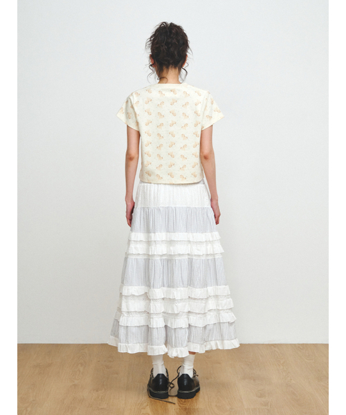 PLZPROJECT(プリーズプロジェクト)の「PONY T-SHIRT(Tシャツ/カットソー・レディース・イエロー・FREE)」の4枚目の写真