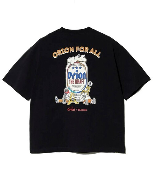 FREDY MAC(フレディーマック)の「【ORION × Duckster】オリオンビールコラボTEE ORION FOR ALL TEE(Tシャツ/カットソー・メンズ・ホワイト/ブラック/ホワイト系その他6・M/L)」の2枚目の写真