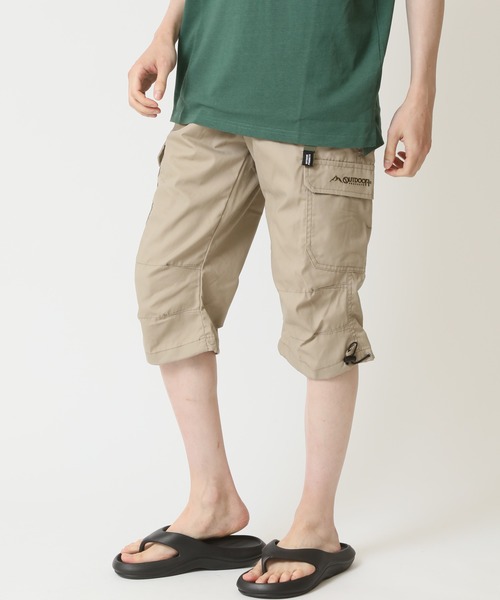 OUTDOOR PRODUCTS(アウトドアプロダクツ)の「OUTDOOR products/アウトドアプロダクツ 接触冷感 吸水速乾 クライミングカーゴ 7分丈パンツ(その他パンツ・メンズ・チャコールグレー/カーキ/ベージュ/ブラック・M/L/LL)」の3枚目の写真