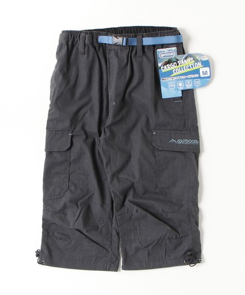 OUTDOOR PRODUCTS(アウトドアプロダクツ)の「OUTDOOR products/アウトドアプロダクツ 接触冷感 吸水速乾 クライミングカーゴ 7分丈パンツ(その他パンツ・メンズ・チャコールグレー/カーキ/ベージュ/ブラック・M/L/LL)」の12枚目の写真