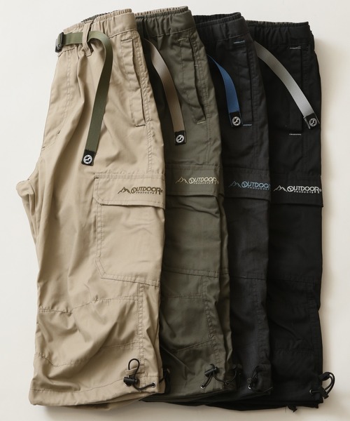 OUTDOOR PRODUCTS(アウトドアプロダクツ)の「OUTDOOR products/アウトドアプロダクツ 接触冷感 吸水速乾 クライミングカーゴ 7分丈パンツ(その他パンツ・メンズ・チャコールグレー/カーキ/ベージュ/ブラック・M/L/LL)」の20枚目の写真