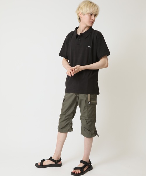 OUTDOOR PRODUCTS(アウトドアプロダクツ)の「OUTDOOR products/アウトドアプロダクツ 接触冷感 吸水速乾 クライミングカーゴ 7分丈パンツ(その他パンツ・メンズ・チャコールグレー/カーキ/ベージュ/ブラック・M/L/LL)」の11枚目の写真