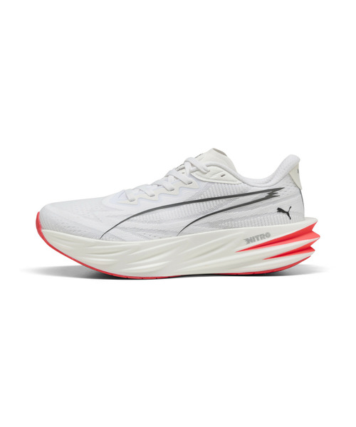 PUMA(プーマ)の「PUMA プーマ ウィメンズ ディヴィエイト ピュア ニトロ ランニングシューズ(スニーカー・レディース・レッド/ホワイト/ラベンダー/ブラック×シルバー/オフホワイト・25.0cm/24.5cm/23.5cm/24.0cm/22.5cm/23.0cm)」の10枚目の写真