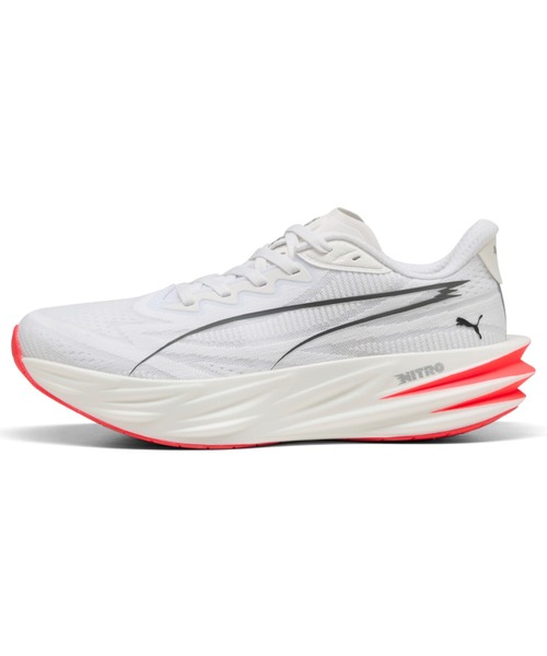 PUMA(プーマ)の「PUMA プーマ ウィメンズ ディヴィエイト ピュア ニトロ ランニングシューズ(スニーカー・レディース・レッド/ホワイト/ラベンダー/ブラック×シルバー/オフホワイト・25.0cm/24.5cm/23.5cm/24.0cm/22.5cm/23.0cm)」の5枚目の写真
