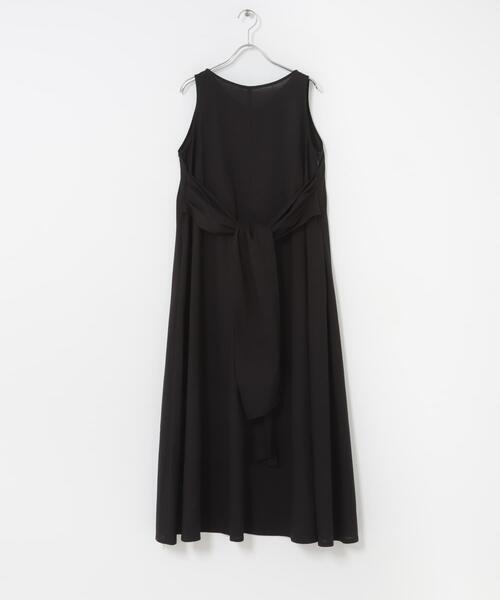 URBAN RESEARCH ROSSO WOMEN(アーバンリサーチ ロッソ)の「リネン混リボンドレス(ワンピース・レディース・ブラック/グリーン/ホワイト系その他/ブルー系その他・FREE)」の20枚目の写真