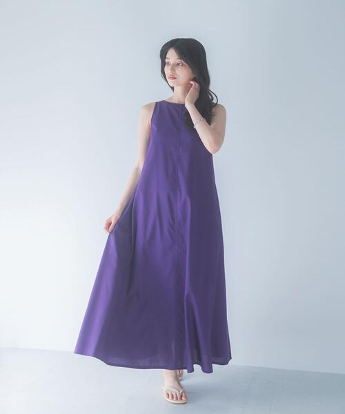 URBAN RESEARCH ROSSO WOMEN(アーバンリサーチ ロッソ)の「リネン混リボンドレス(ワンピース・レディース・ブラック/グリーン/ホワイト系その他/ブルー系その他・FREE)」の15枚目の写真