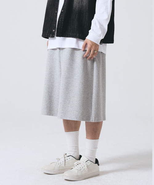 Pendulum(ペンデュラム)の「エッセンシャル 7部カーペンタースウェットバミューダパンツ LR2PU418_2color(その他パンツ・メンズ・ヘザーグレー/ブラック・28/30/32)」の7枚目の写真