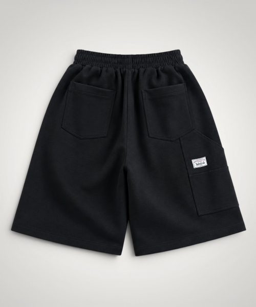 Pendulum(ペンデュラム)の「エッセンシャル 7部カーペンタースウェットバミューダパンツ LR2PU418_2color(その他パンツ・メンズ・ヘザーグレー/ブラック・28/30/32)」の3枚目の写真