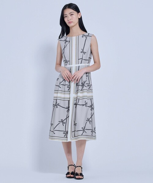 TOCCA(トッカ)の「RUBAN CARRE ドレス(ワンピース・レディース・ピンク系5/ブラウン系5・2/0)」の19枚目の写真