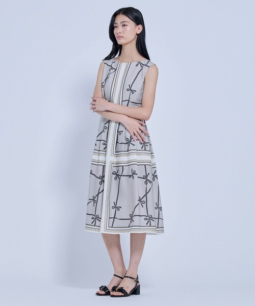 TOCCA(トッカ)の「RUBAN CARRE ドレス(ワンピース・レディース・ピンク系5/ブラウン系5・2/0)」の18枚目の写真