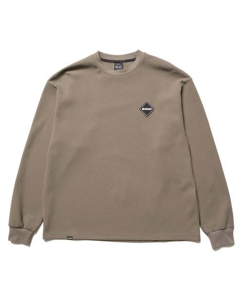 F.C.Real Bristol(エフシーレアルブリストル)の「TECH WAFFLE L/S LOUNGE TOP(Tシャツ/カットソー・メンズ・オフホワイト/ブラック/グレイッシュベージュ・SMALL/MEDIUM/LARGE/X-LARGE/XX-LARGE)」の3枚目の写真