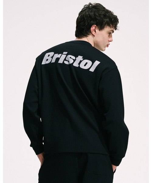 F.C.Real Bristol(エフシーレアルブリストル)の「TECH WAFFLE L/S LOUNGE TOP(Tシャツ/カットソー・メンズ・オフホワイト/ブラック/グレイッシュベージュ・SMALL/MEDIUM/LARGE/X-LARGE/XX-LARGE)」の17枚目の写真