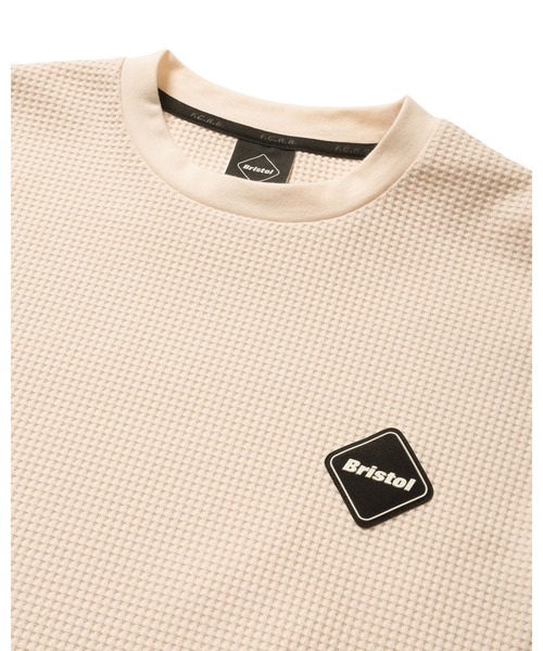 F.C.Real Bristol(エフシーレアルブリストル)の「TECH WAFFLE L/S LOUNGE TOP(Tシャツ/カットソー・メンズ・オフホワイト/ブラック/グレイッシュベージュ・SMALL/MEDIUM/LARGE/X-LARGE/XX-LARGE)」の7枚目の写真