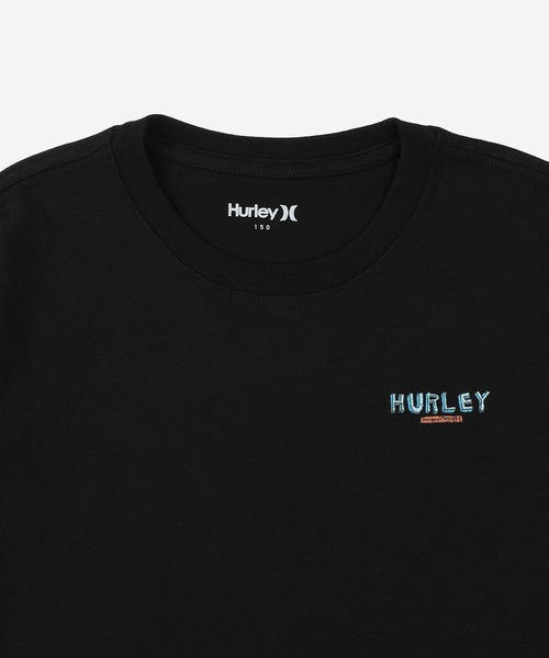 Hurley （ハーレー）の「【Hurley:ハーレー】キッズヘビーウェイトコットンTシャツ　バックプリント　オーバーサイズシルエット　SUNNY CAMP OVERSIZED SHORTSLEEVE TEE（Tシャツ/カットソー・キッズ・ホワイト/ライトブルー/ブラック・140/160/150/130）」の13枚目の写真
