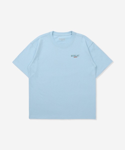 Hurley （ハーレー）の「【Hurley:ハーレー】キッズヘビーウェイトコットンTシャツ　バックプリント　オーバーサイズシルエット　SUNNY CAMP OVERSIZED SHORTSLEEVE TEE（Tシャツ/カットソー・キッズ・ホワイト/ライトブルー/ブラック・140/160/150/130）」の15枚目の写真