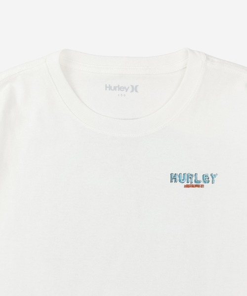 Hurley （ハーレー）の「【Hurley:ハーレー】キッズヘビーウェイトコットンTシャツ　バックプリント　オーバーサイズシルエット　SUNNY CAMP OVERSIZED SHORTSLEEVE TEE（Tシャツ/カットソー・キッズ・ホワイト/ライトブルー/ブラック・140/160/150/130）」の10枚目の写真