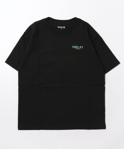 Hurley （ハーレー）の「【Hurley:ハーレー】キッズヘビーウェイトコットンTシャツ　バックプリント　オーバーサイズシルエット　SUNNY CAMP OVERSIZED SHORTSLEEVE TEE（Tシャツ/カットソー・キッズ・ホワイト/ライトブルー/ブラック・140/160/150/130）」の7枚目の写真