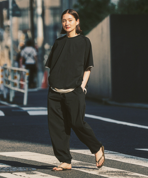 417 EDIFICE（フォーワンセブンエディフィス）の「[FREE MOTION LIGHT] イージーパンツ（その他パンツ・メンズ・ブラック/カーキ・MEDIUM/LARGE/X-LARGE）」の10枚目の写真