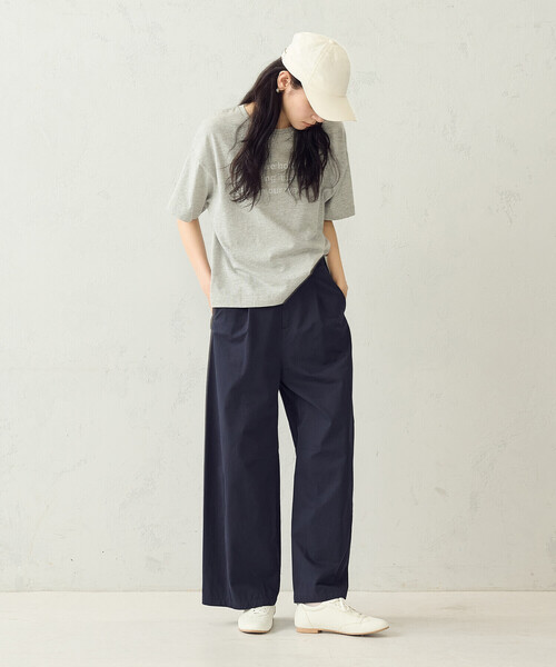 COMME CA ISM(コムサイズム)の「グリッターラメ Tシャツ(Tシャツ/カットソー・レディース・チャコール/ブラック/ホワイト/グレー・LARGE/MEDIUM)」の14枚目の写真
