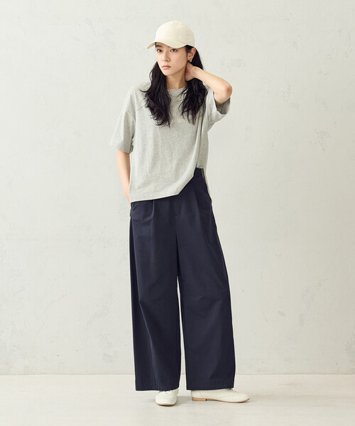 COMME CA ISM(コムサイズム)の「グリッターラメ Tシャツ(Tシャツ/カットソー・レディース・チャコール/ブラック/ホワイト/グレー・LARGE/MEDIUM)」の15枚目の写真
