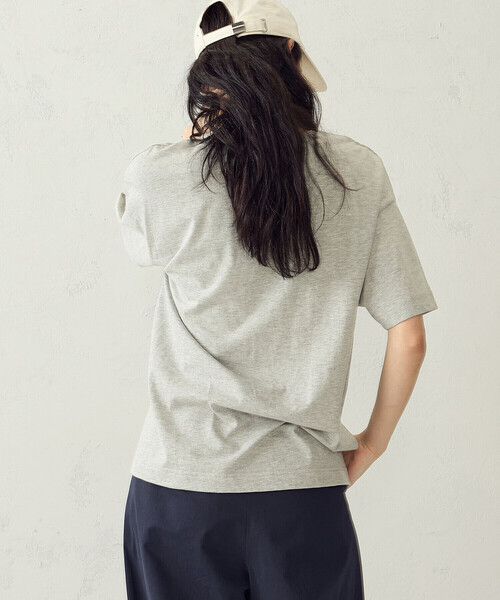 COMME CA ISM(コムサイズム)の「グリッターラメ Tシャツ(Tシャツ/カットソー・レディース・チャコール/ブラック/ホワイト/グレー・LARGE/MEDIUM)」の20枚目の写真