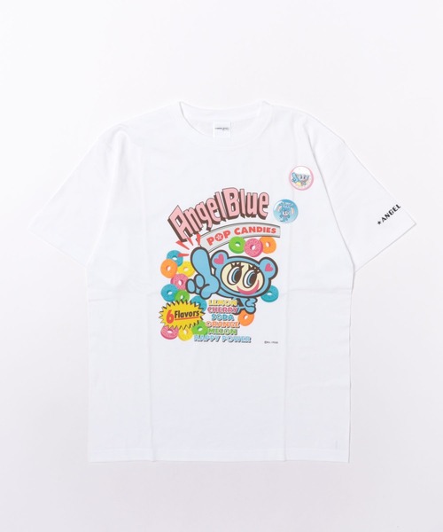 ANGEL BLUE（エンジェルブルー）の「エンジェルブルー Tシャツ ポップキャンディ（Tシャツ/カットソー・レディース・ホワイト系/ブラック系/ブルー系・S/XS/L/M）」の14枚目の写真