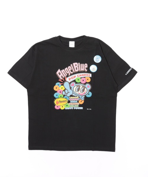 ANGEL BLUE（エンジェルブルー）の「エンジェルブルー Tシャツ ポップキャンディ（Tシャツ/カットソー・レディース・ホワイト系/ブラック系/ブルー系・S/XS/L/M）」の16枚目の写真