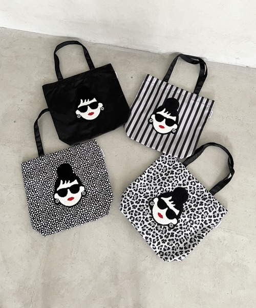 HAPPY FACE(ハッピーフェイス)の「EMMA 顔相良刺?新トート YE(トートバッグ・レディース・イエロー・ONE SIZE)」の12枚目の写真