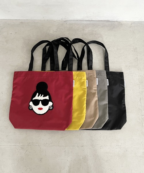 HAPPY FACE(ハッピーフェイス)の「EMMA 顔相良刺?新トート YE(トートバッグ・レディース・イエロー・ONE SIZE)」の16枚目の写真