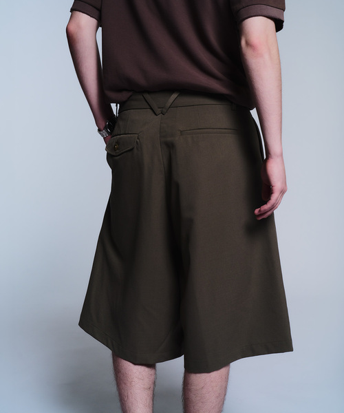via___(ヴァイア)の「【VIA / ヴァイア】RELAX SHORT TROUSERS(その他パンツ・メンズ・チャコールグレー/カーキ/ネイビー・1/2)」の2枚目の写真