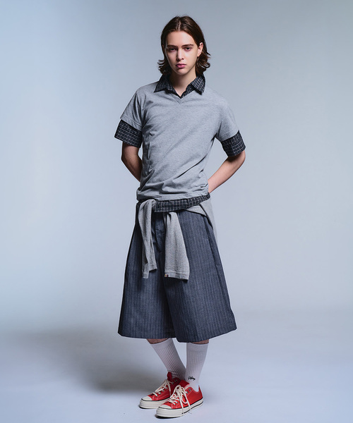 via___(ヴァイア)の「【VIA / ヴァイア】RELAX SHORT TROUSERS(その他パンツ・メンズ・チャコールグレー/カーキ/ネイビー・1/2)」の4枚目の写真