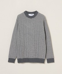 three dots（スリードッツ）の「ウールカシミヤ クルーネック（ニット/セーター）」