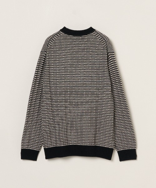 three dots(スリードッツ)の「ウールカシミヤ クルーネック(ニット/セーター・メンズ・ブラック系その他/グレー系その他・MEDIUM/SMALL)」の4枚目の写真